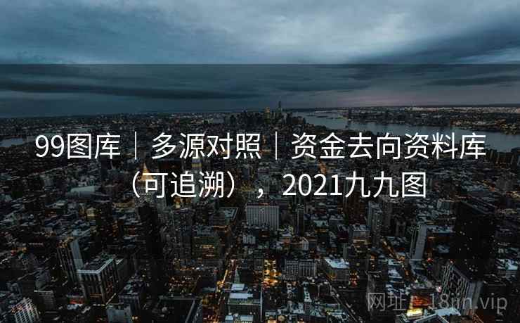 99图库｜多源对照｜资金去向资料库（可追溯），2021九九图
